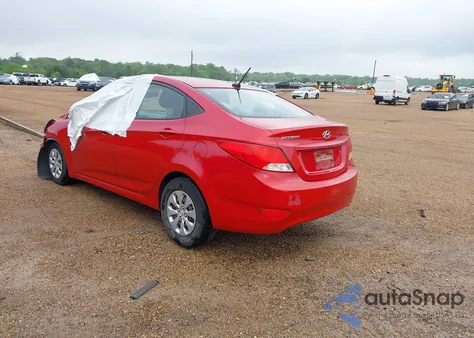 2016 Hyundai Accent Se z USA, uszkodzony, nr VIN KMHCT4AE3GU062304